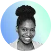 smiling lady in a cooperate wear